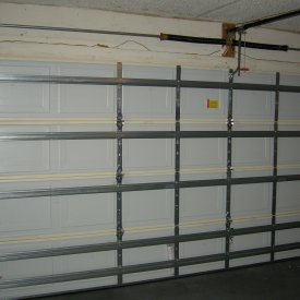 Garage Door Spine Damage &#8211; After