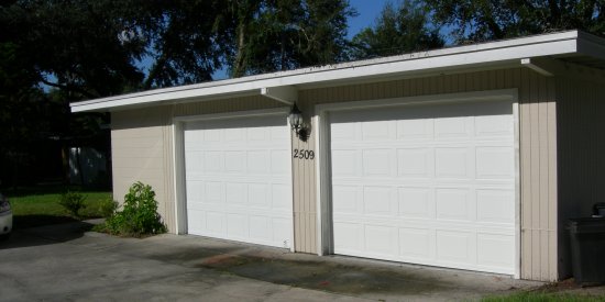 Double Garage Door &#8211; After