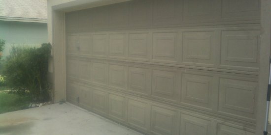 Crumpled Garage Door &#8211; Completely Fixed